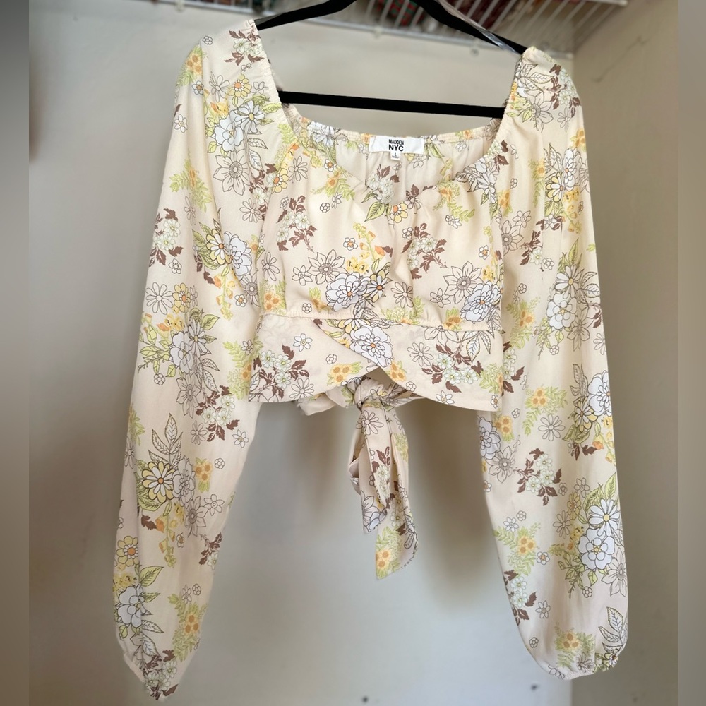 Floral Crop Top